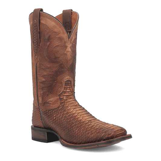 Dan Post Ka Faux Python Print Leather