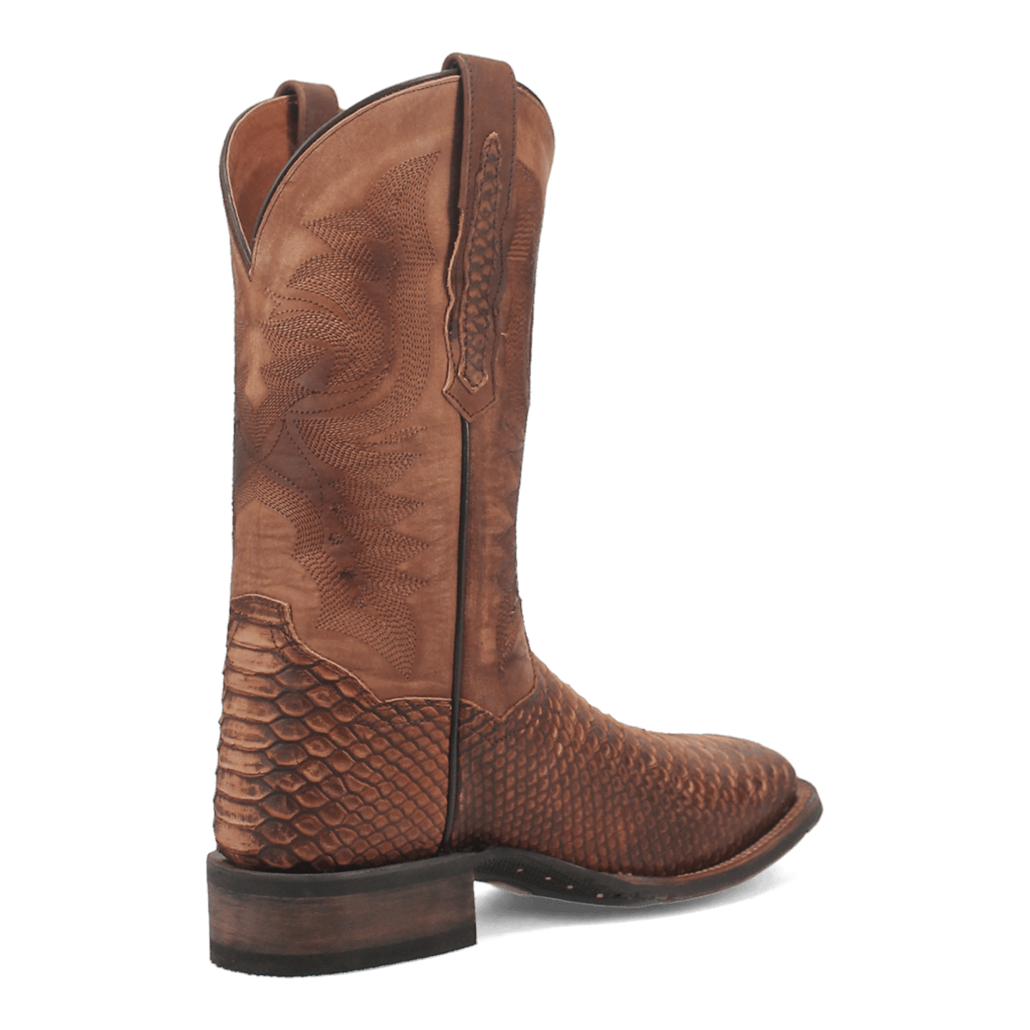 Dan Post Ka Faux Python Print Leather