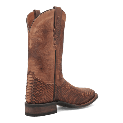 Dan Post Ka Faux Python Print Leather