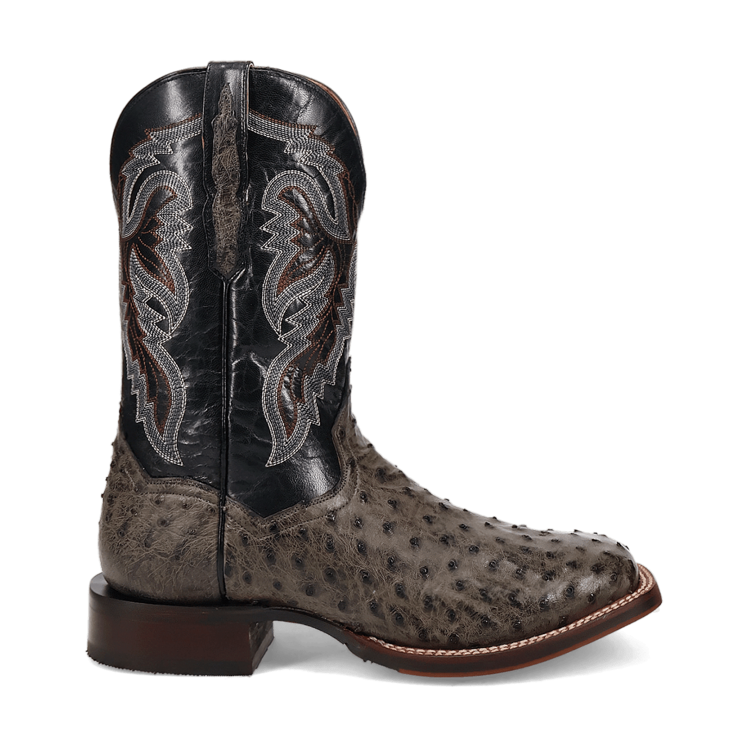 Dan Post Alamosa Full Quill Ostrich Boot