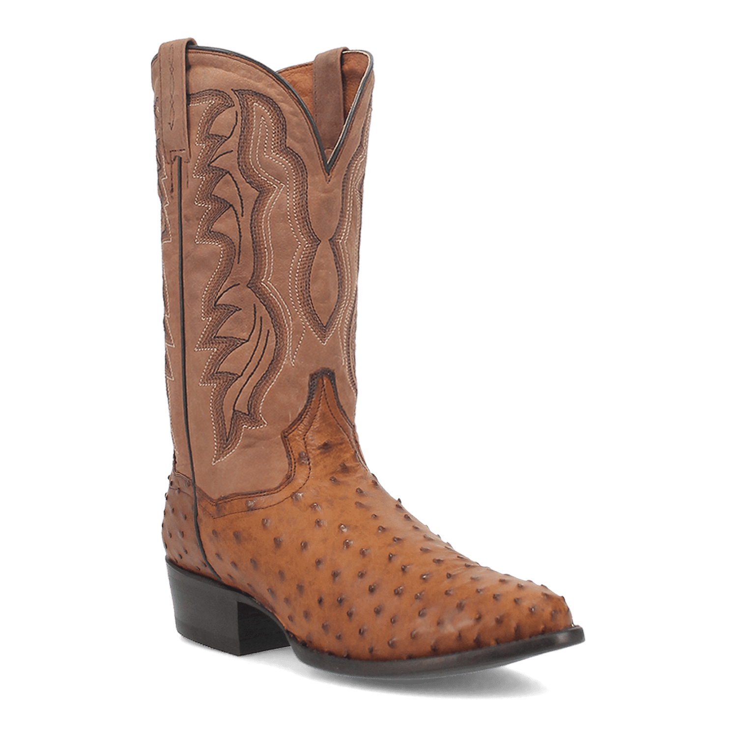 Dan Post Tempe Full Quill Ostrich Boot