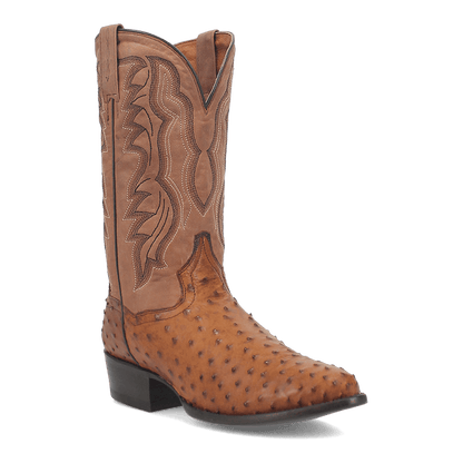 Dan Post Tempe Full Quill Ostrich Boot