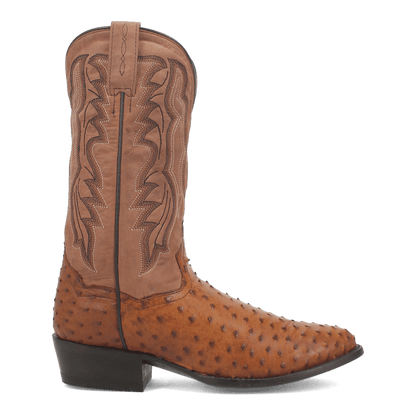 Dan Post Tempe Full Quill Ostrich Boot