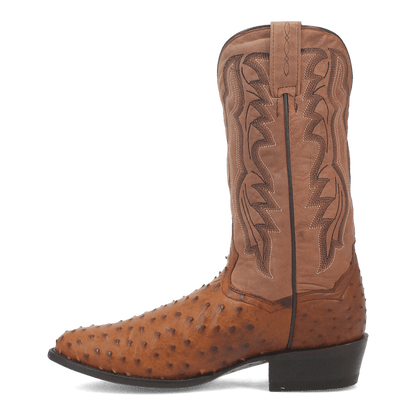 Dan Post Tempe Full Quill Ostrich Boot