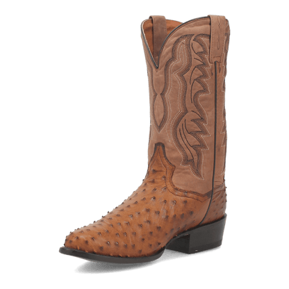 Dan Post Tempe Full Quill Ostrich Boot