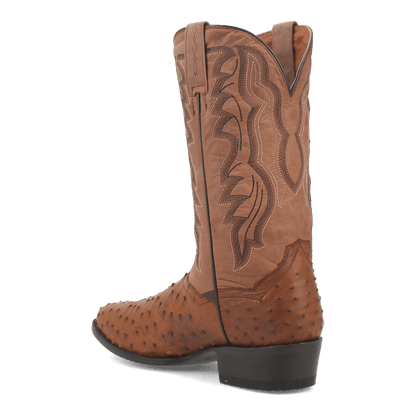 Dan Post Tempe Full Quill Ostrich Boot