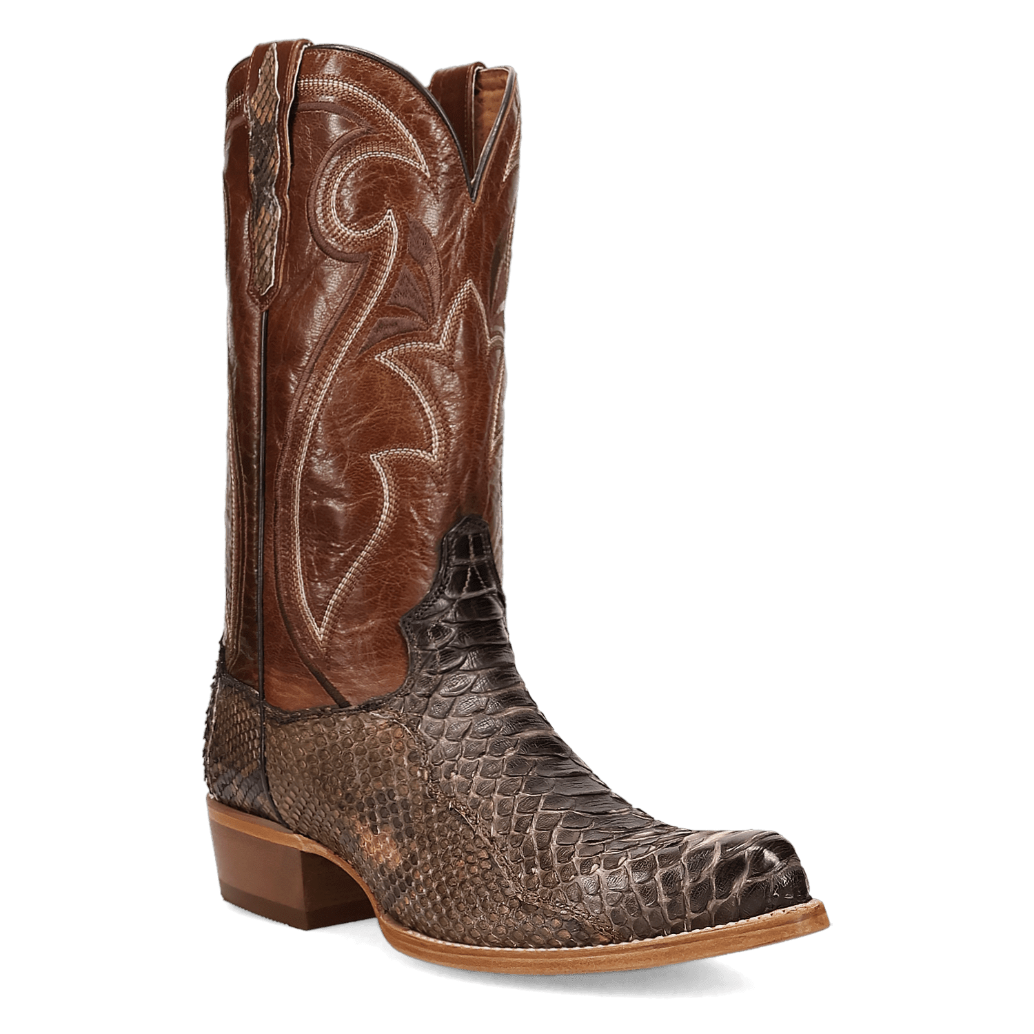 Dan Post Stryke Back Cut Python Boot