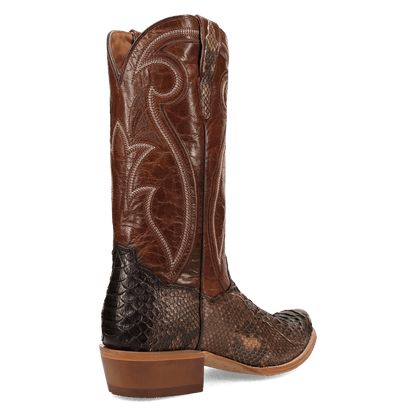Dan Post Stryke Back Cut Python Boot
