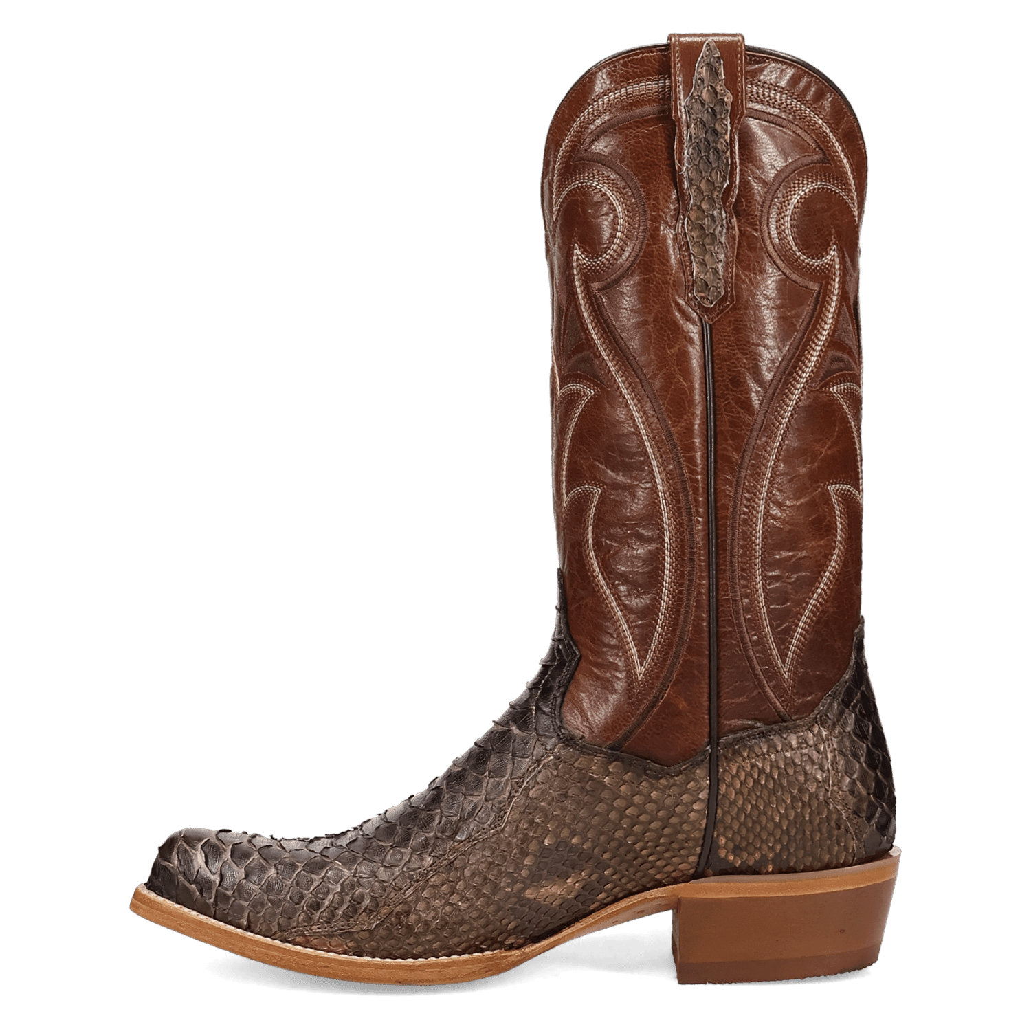 Dan Post Stryke Back Cut Python Boot