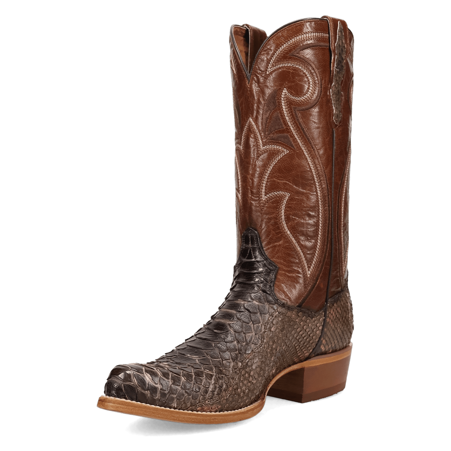 Dan Post Stryke Back Cut Python Boot