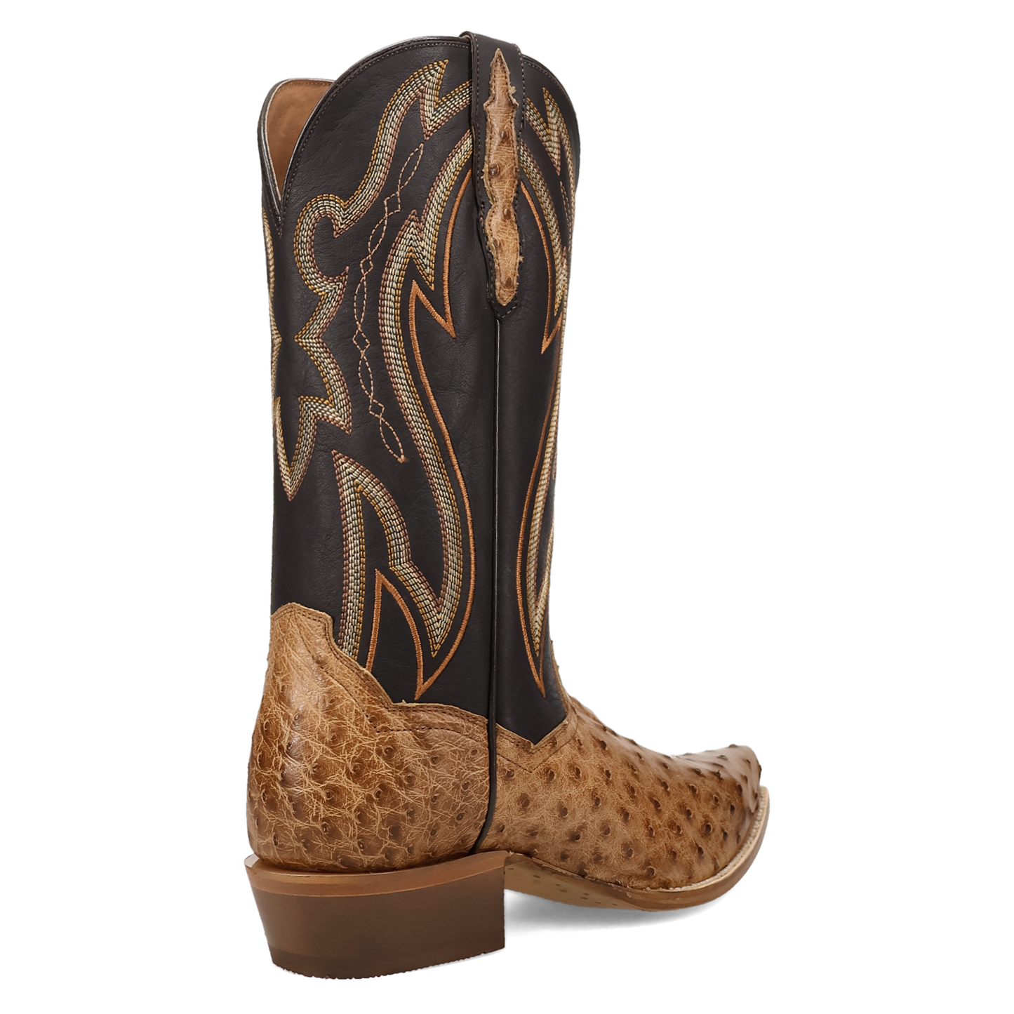 Dan Post Grit Full Quill Ostrich Boot