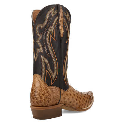 Dan Post Grit Full Quill Ostrich Boot