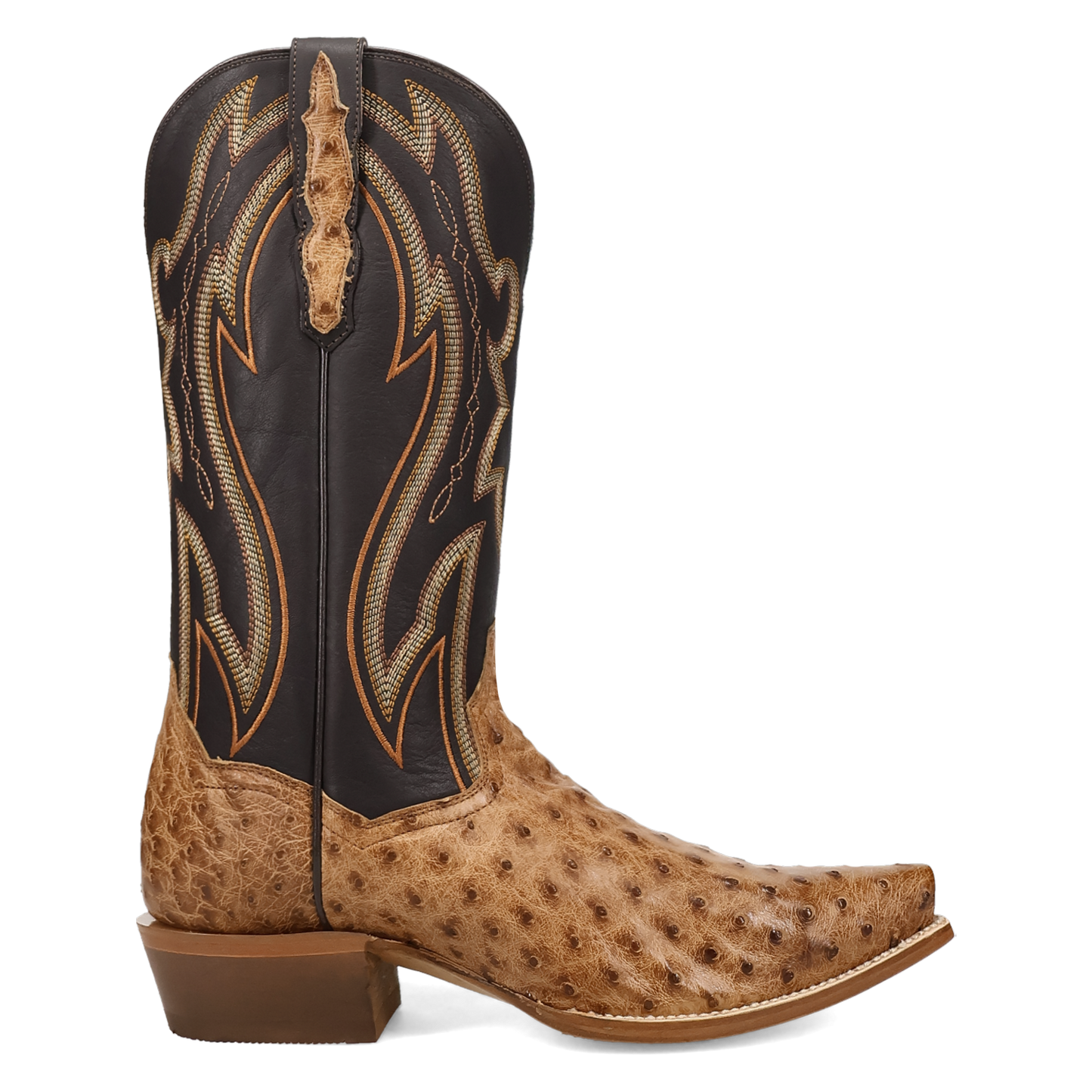 Dan Post Grit Full Quill Ostrich Boot