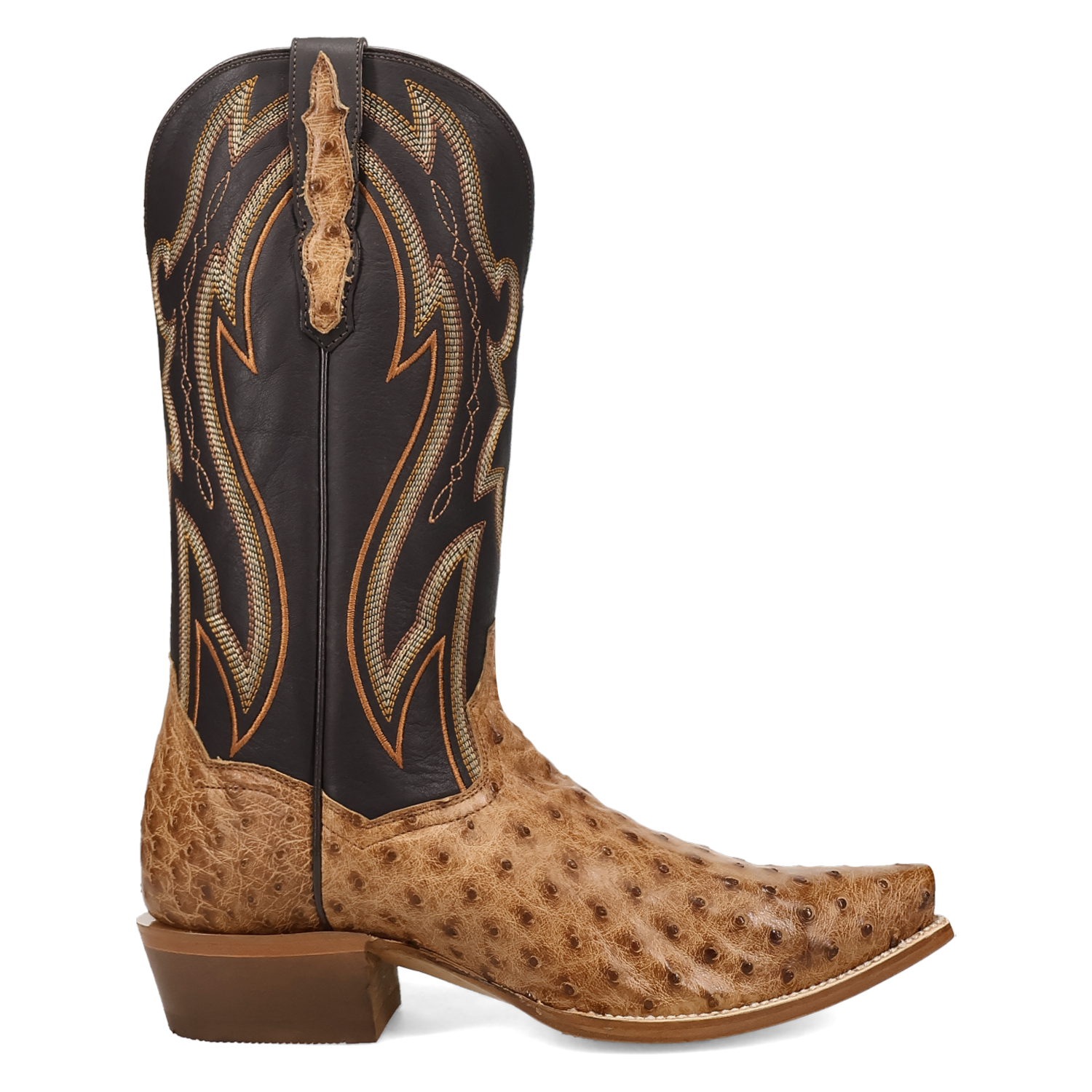 Dan Post Grit Full Quill Ostrich Boot