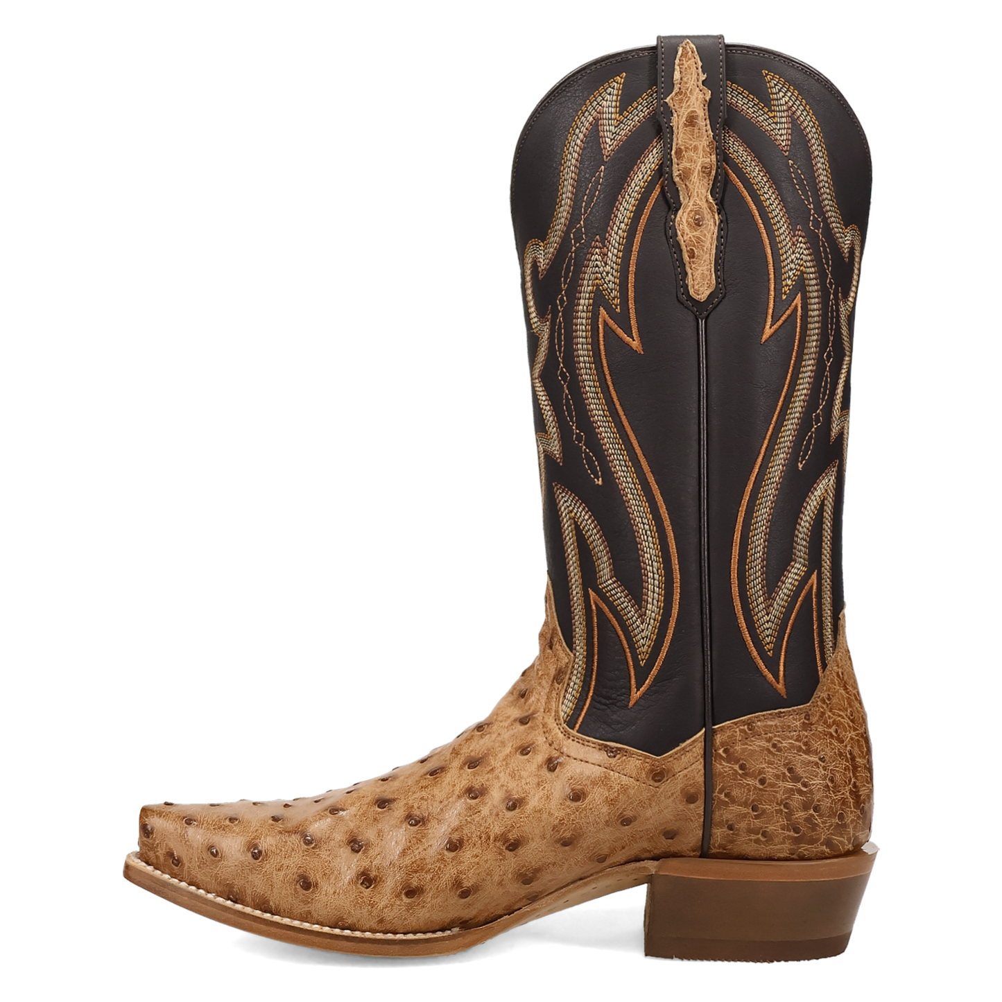 Dan Post Grit Full Quill Ostrich Boot