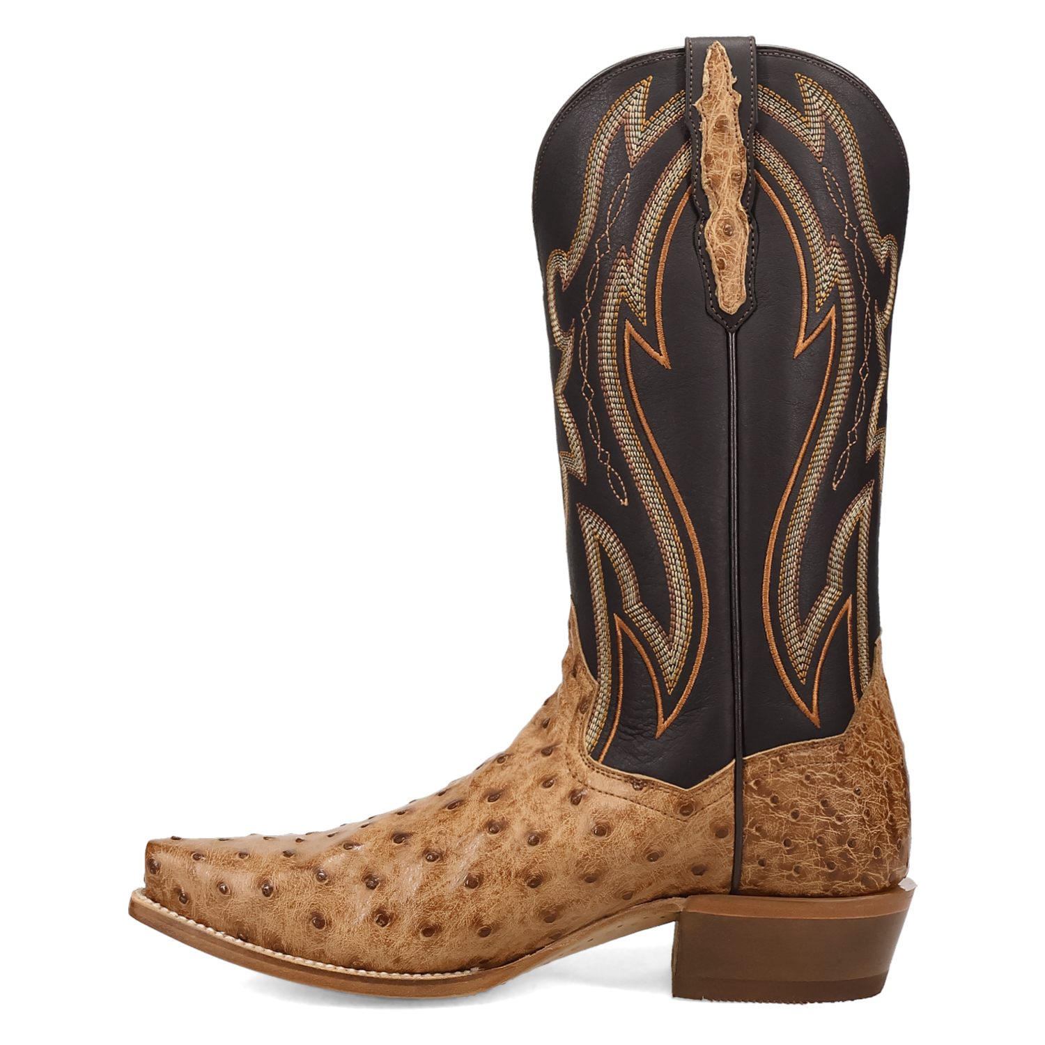 Dan Post Grit Full Quill Ostrich Boot