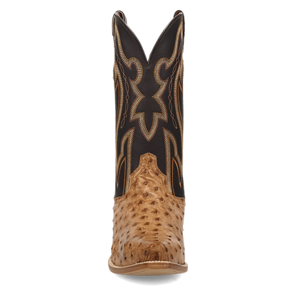 Dan Post Grit Full Quill Ostrich Boot