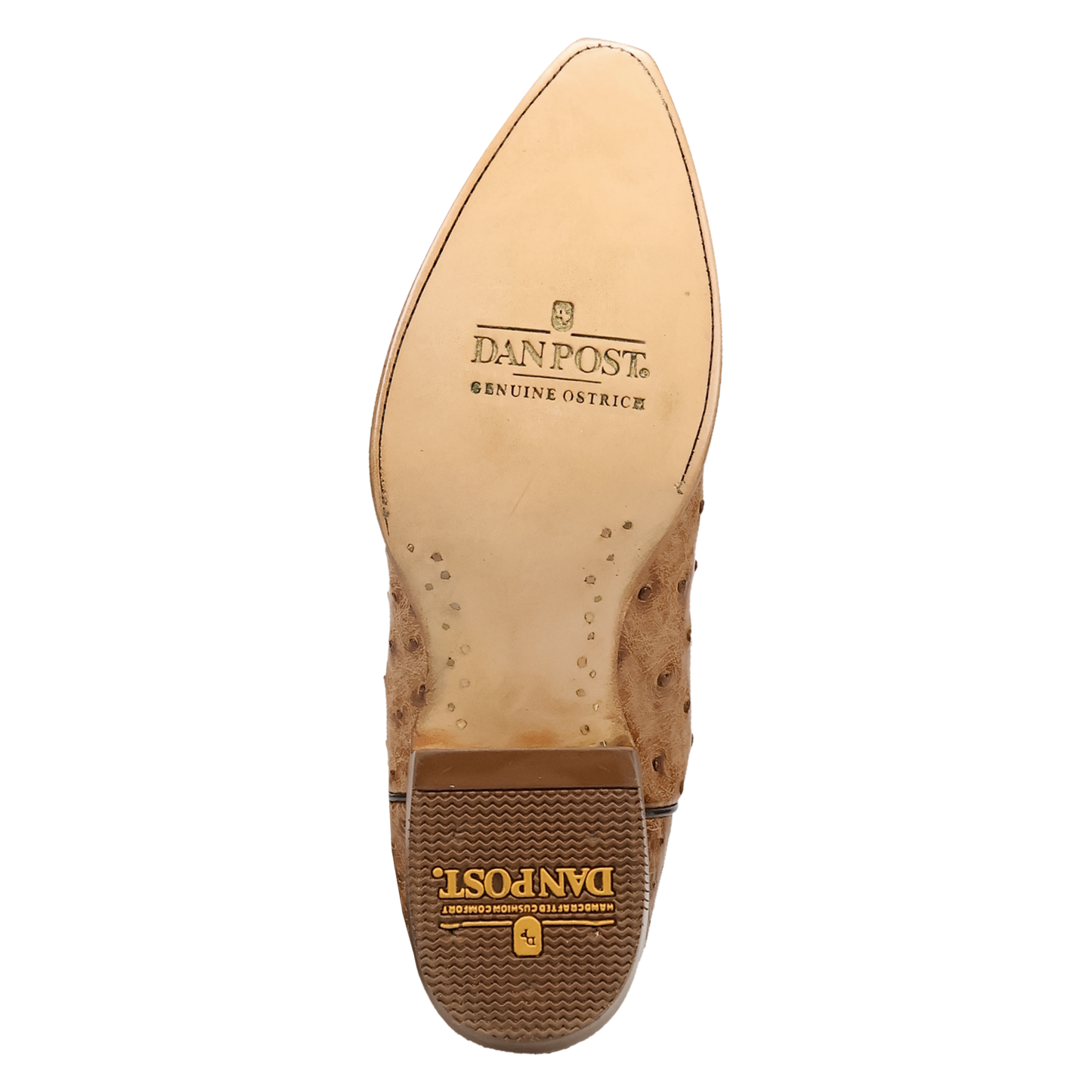 Dan Post Grit Full Quill Ostrich Boot