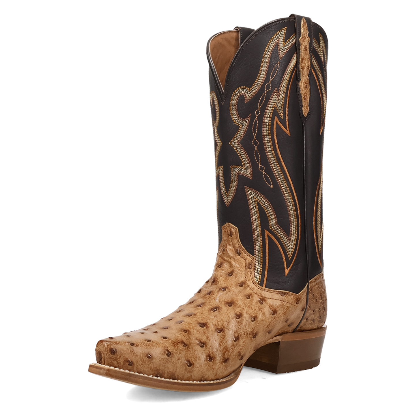 Dan Post Grit Full Quill Ostrich Boot