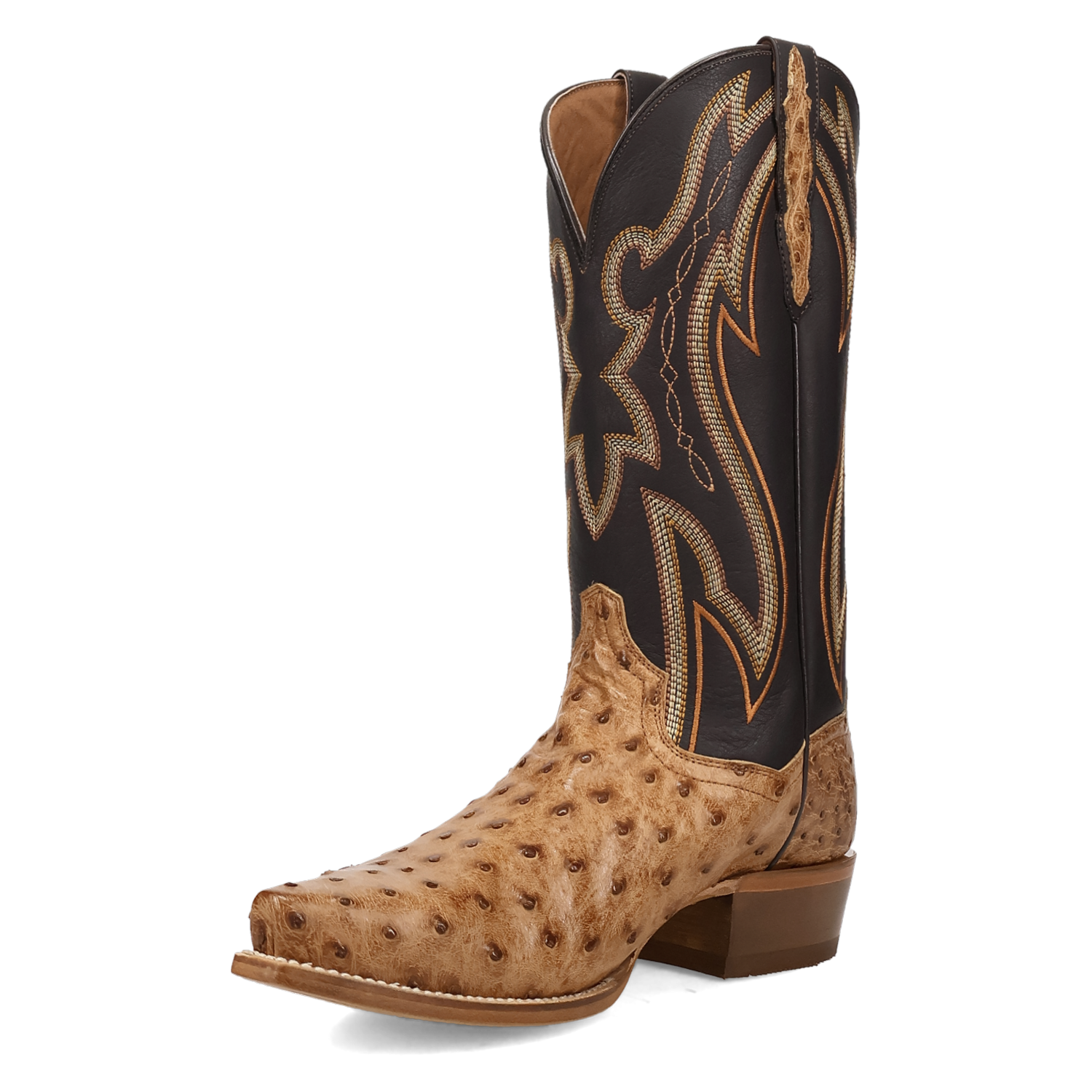 Dan Post Grit Full Quill Ostrich Boot