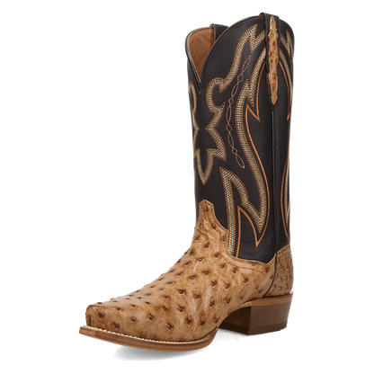 Dan Post Grit Full Quill Ostrich Boot