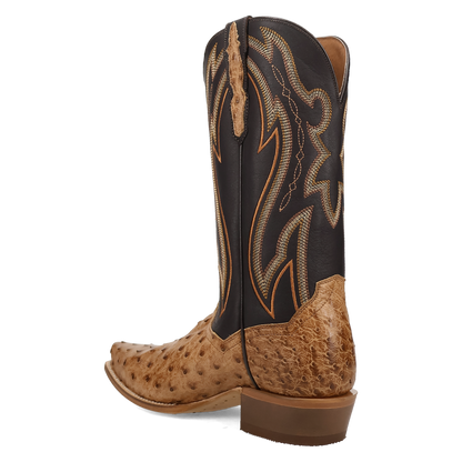 Dan Post Grit Full Quill Ostrich Boot