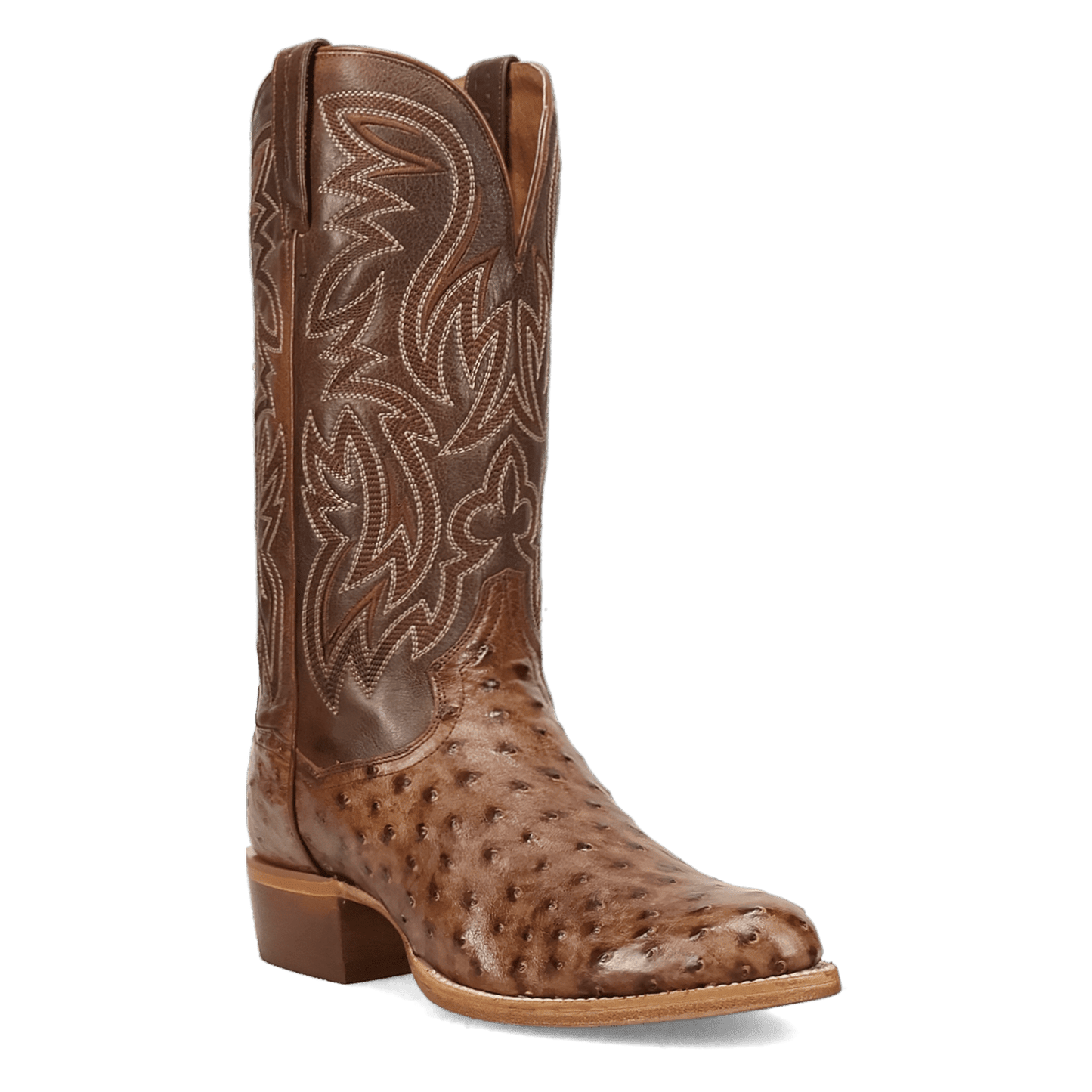 Dan Post Gauge Full Quill Ostrich Boot