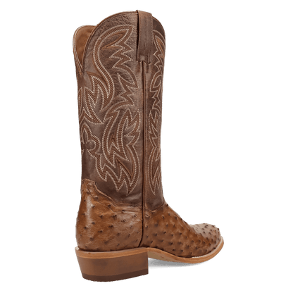 Dan Post Gauge Full Quill Ostrich Boot