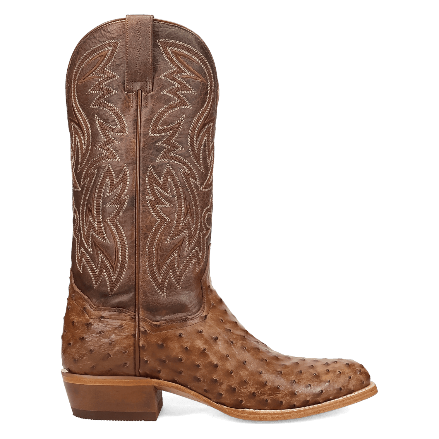 Dan Post Gauge Full Quill Ostrich Boot