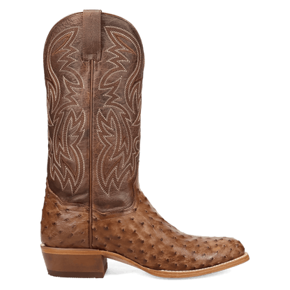 Dan Post Gauge Full Quill Ostrich Boot