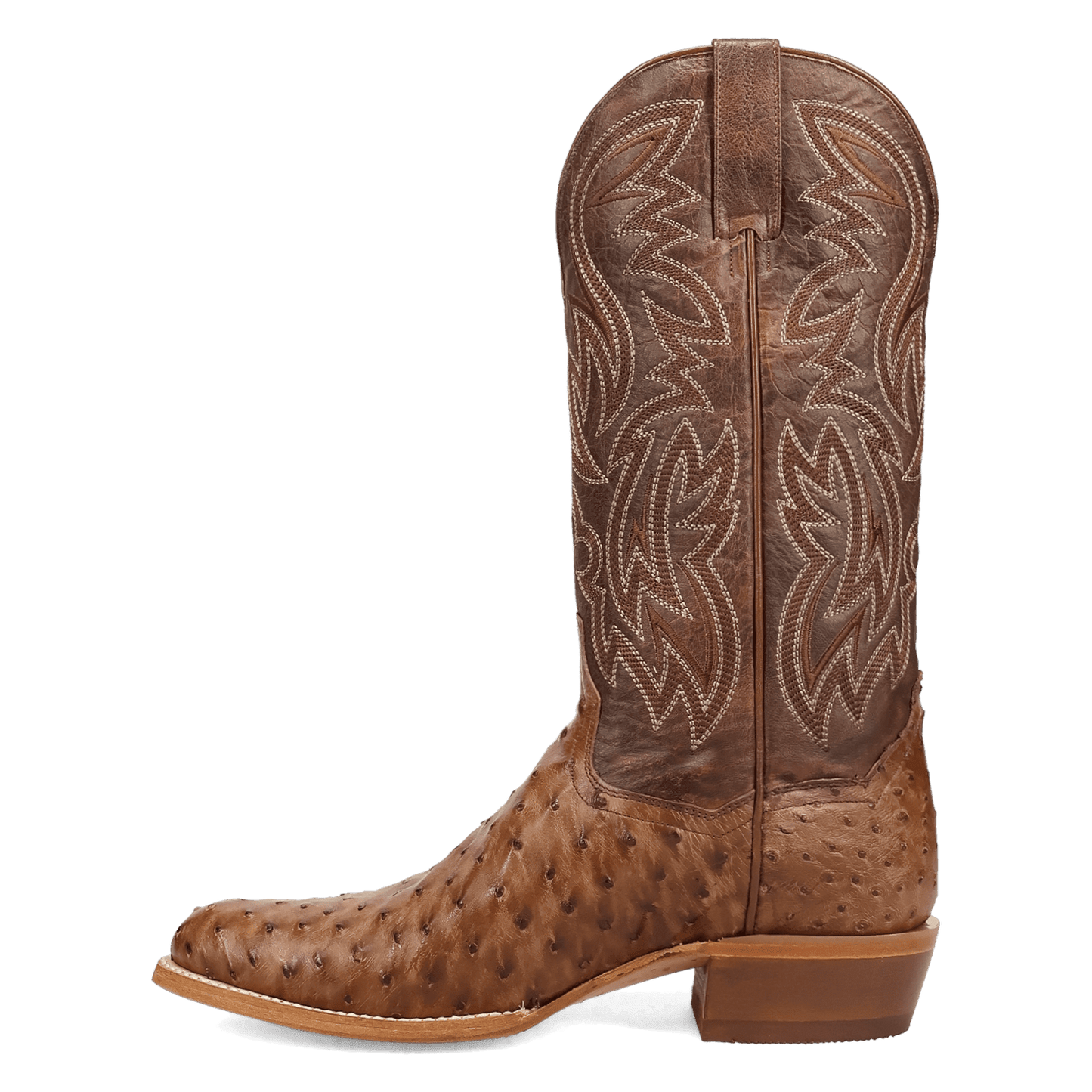 Dan Post Gauge Full Quill Ostrich Boot