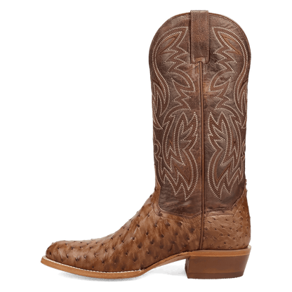 Dan Post Gauge Full Quill Ostrich Boot