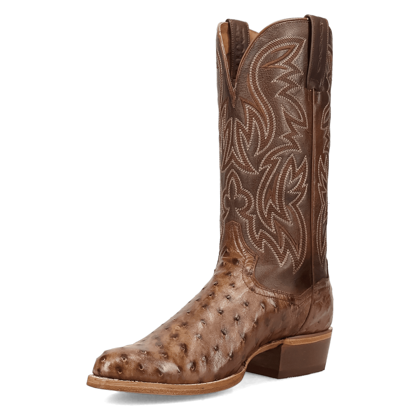 Dan Post Gauge Full Quill Ostrich Boot