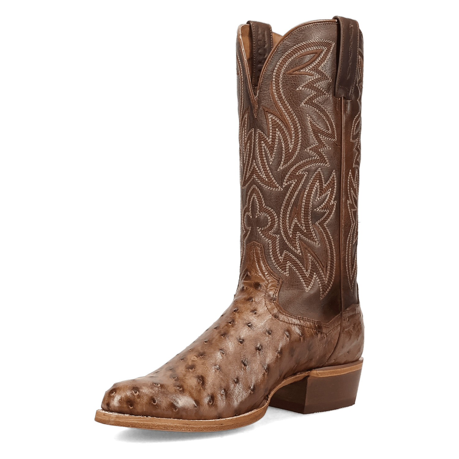 Dan Post Gauge Full Quill Ostrich Boot
