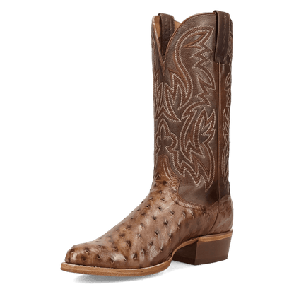 Dan Post Gauge Full Quill Ostrich Boot