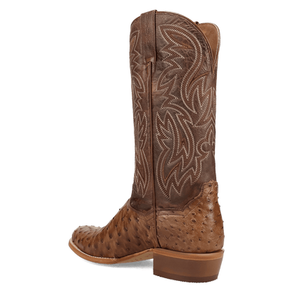 Dan Post Gauge Full Quill Ostrich Boot