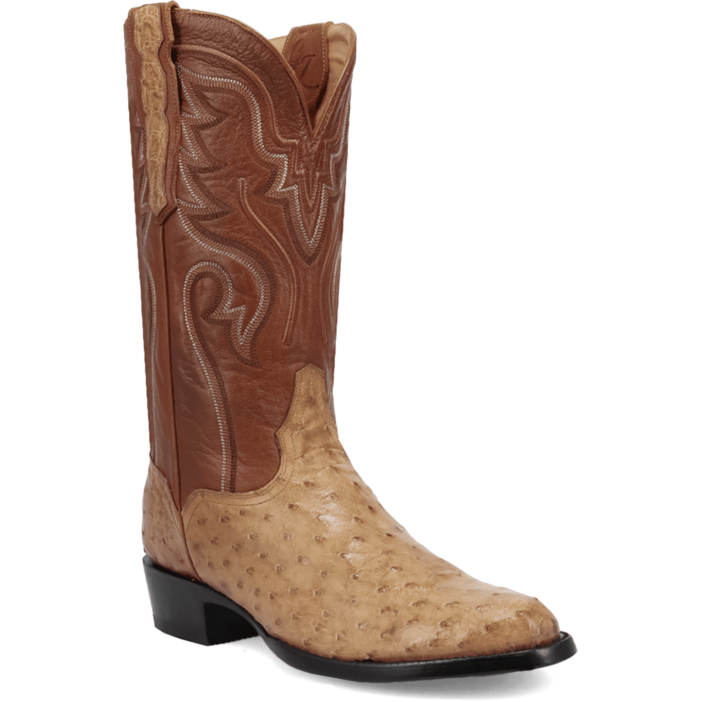 Dan Post Stanford Full Quill Ostrich Boot By Gld Label