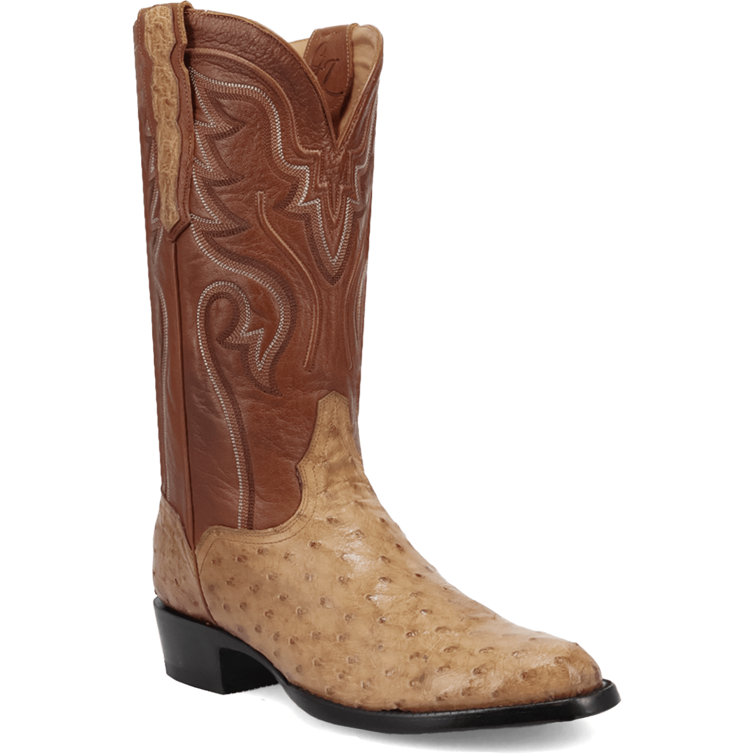 Dan Post Stanford Full Quill Ostrich Boot By Gld Label