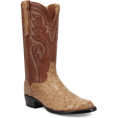 Dan Post Stanford Full Quill Ostrich Boot By Gld Label