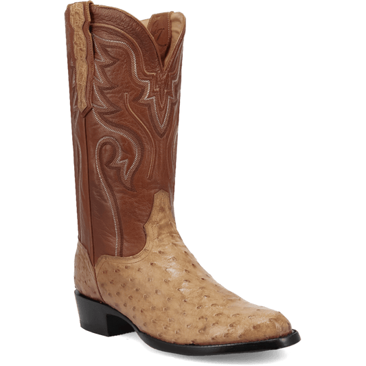 Dan Post Stanford Full Quill Ostrich Boot By Gld Label