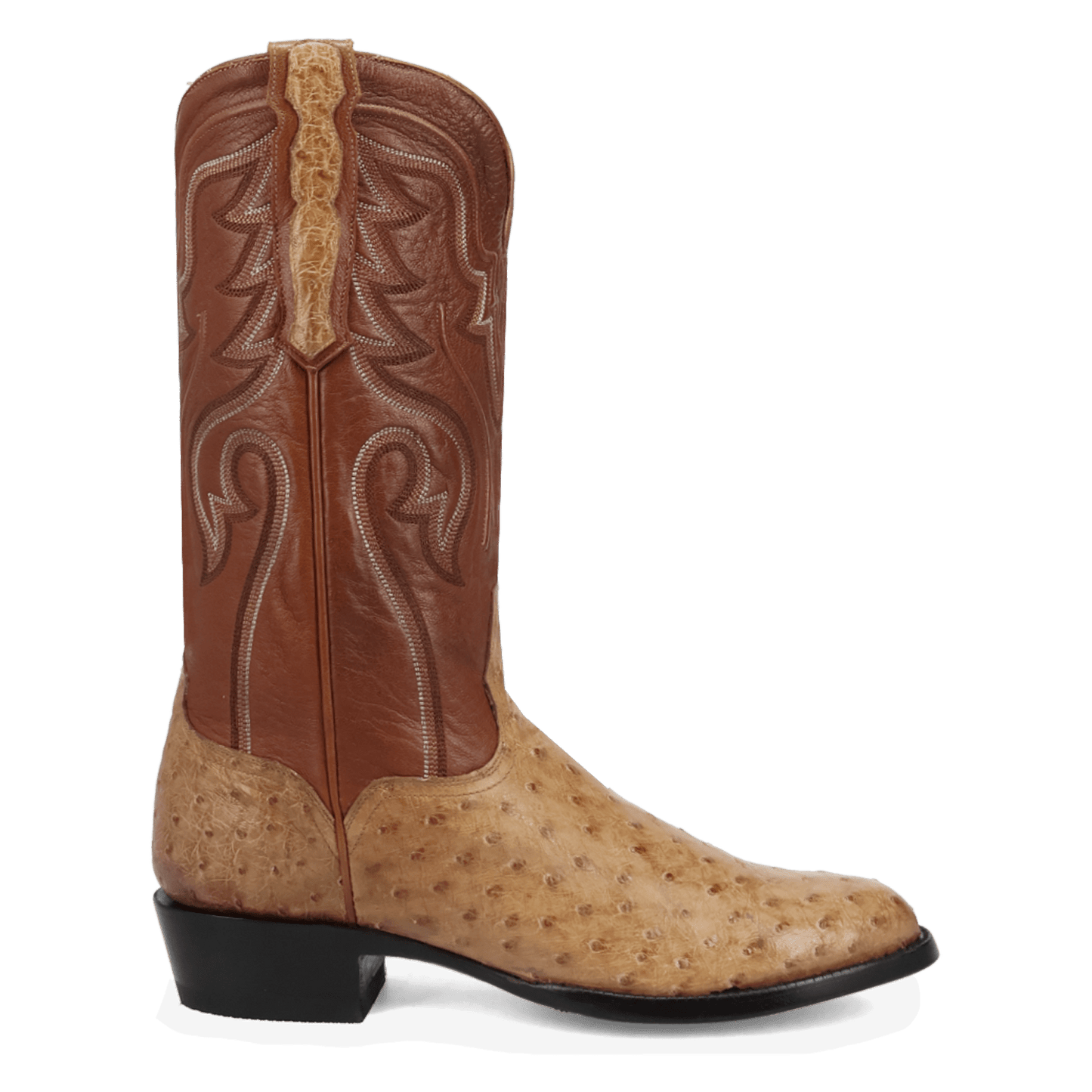 Dan Post Stanford Full Quill Ostrich Boot By Gld Label