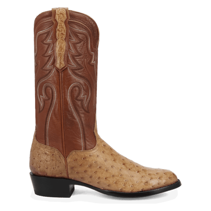 Dan Post Stanford Full Quill Ostrich Boot By Gld Label