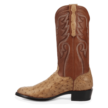 Dan Post Stanford Full Quill Ostrich Boot By Gld Label