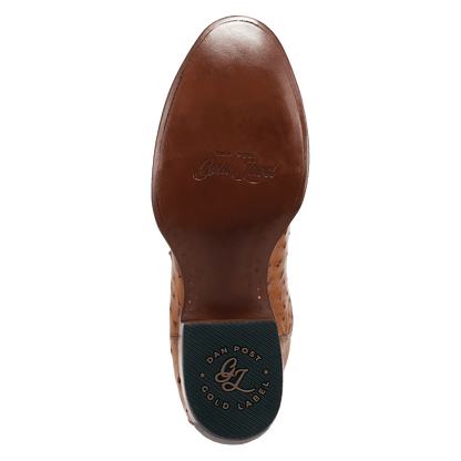 Dan Post Stanford Full Quill Ostrich Boot By Gld Label