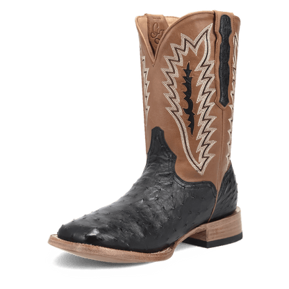 Dan Post Brannan Full Quill Ostrich Boot By Gld Label