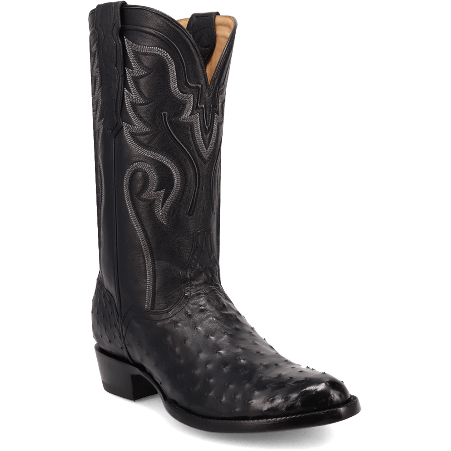 Dan Post Stanford Full Quill Ostrich Boot By Gld Label