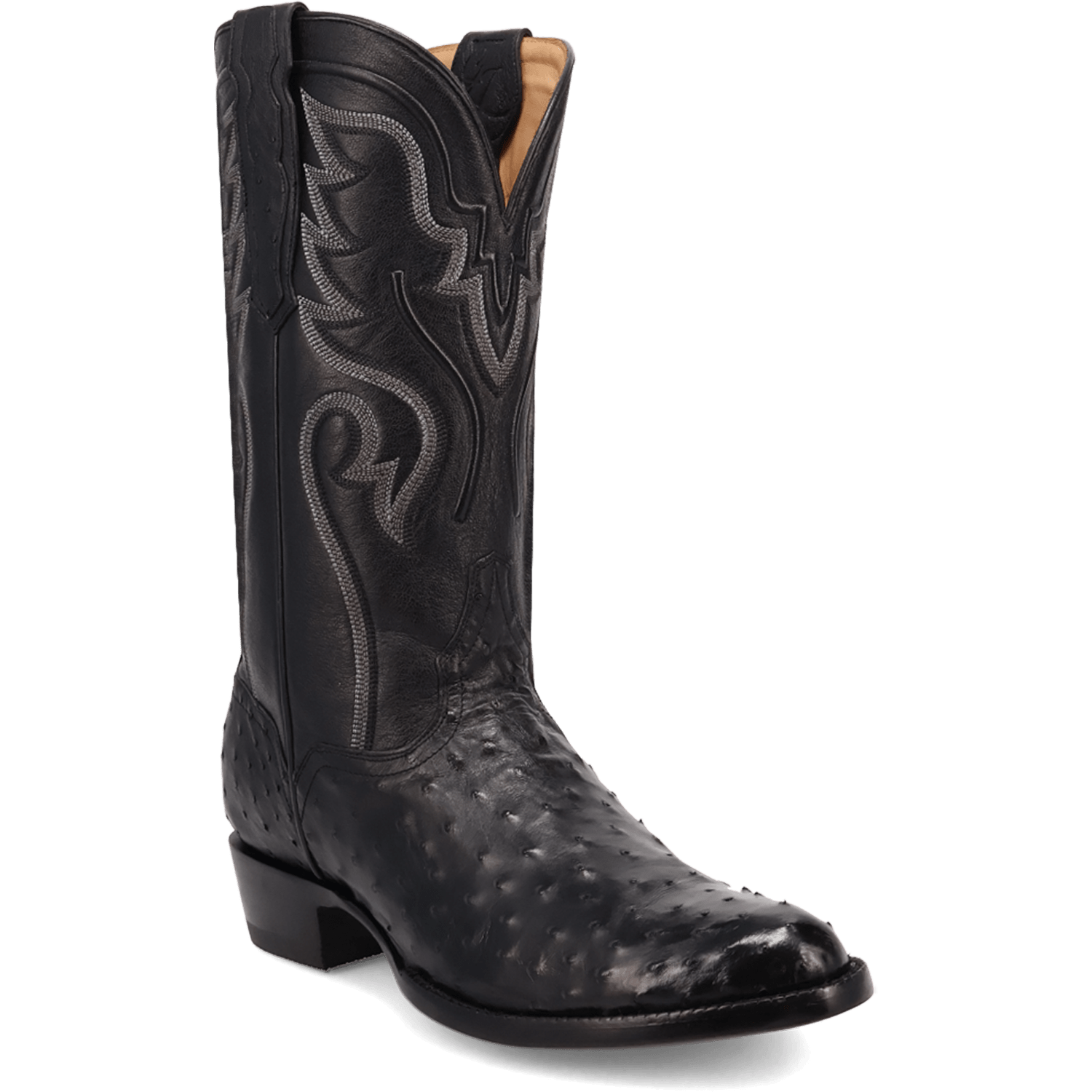 Dan Post Stanford Full Quill Ostrich Boot By Gld Label