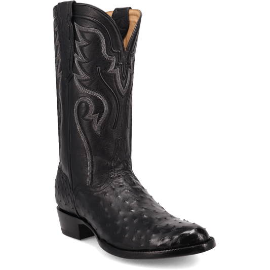 Dan Post Stanford Full Quill Ostrich Boot By Gld Label