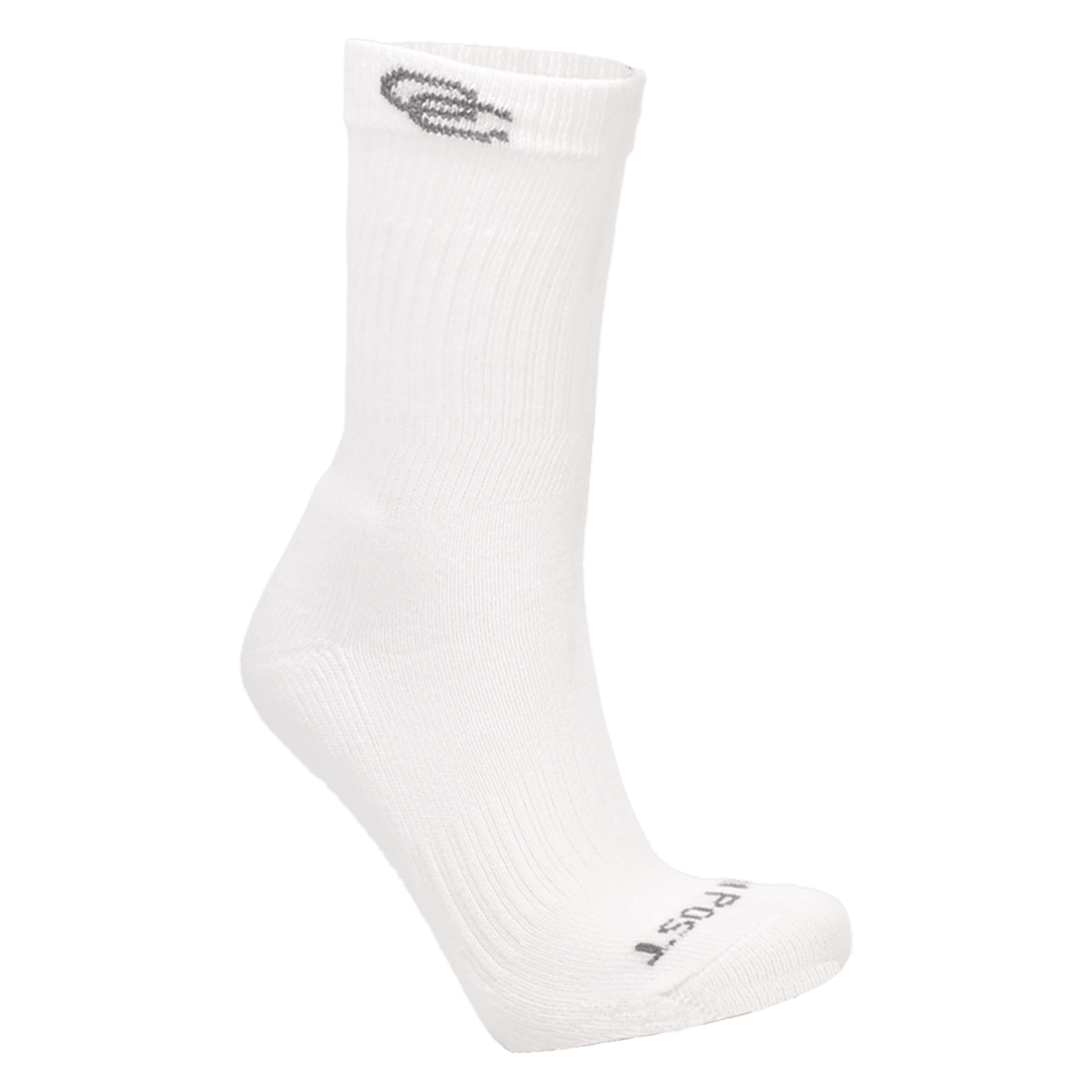 Dan Post Men'S Crew Lite White Socks