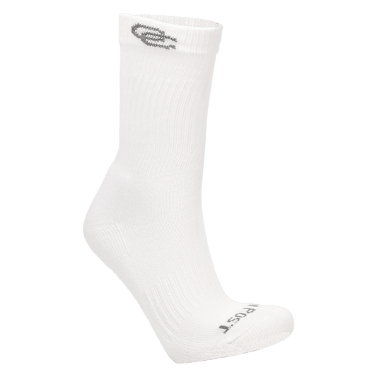 Dan Post Men'S Crew Lite White Socks